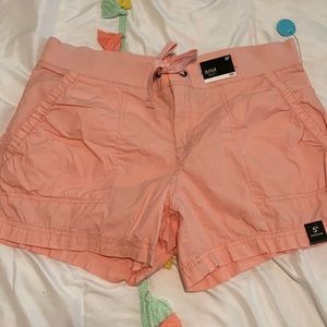 ana peach shorts